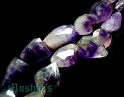 Amethyst  Faceted Tumbler - click here for large view