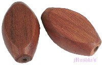 Indian wood bead - click here for large view