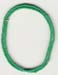 Double Row  Opaque Green Seed Beaded Bracelet - click here for large view
