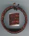 Multy Row Wood Garnet Coil Bracelet - click here for large view