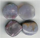 Amythist Round Agate Cabachon - click here for large view