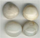 Ivory  Half Round Agate Cabachon - click here for large view