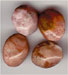 Pink Oval Agate Cabachon - click here for large view