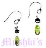 Peridot Stone Earring - click here for large view