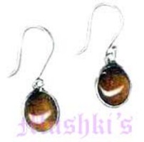 Tiger Eye Stone Earring - click here for large view