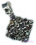 Gemstone silver pendant - click here for large view