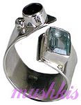sterling silver finger ring - click here for large view
