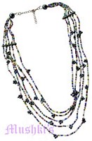 Beaded necklace - click here for large view
