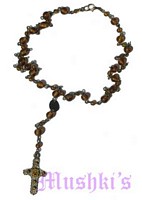 Rosary necklace - click here for large view