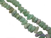 Irregular disc  jade stone - click here for large view