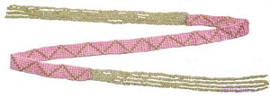 Kids and teens beaded belts - click here for large view